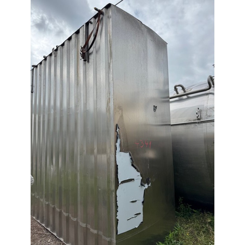 Edelstahlbehälter 18 cbm von Sielmann