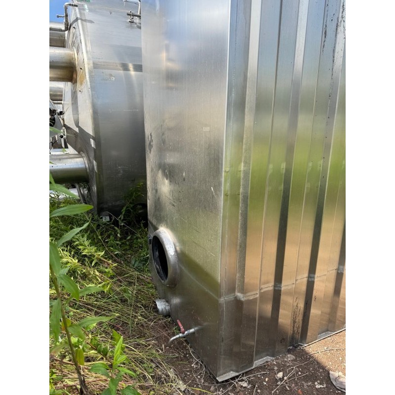 Edelstahlbehälter 18 cbm von Sielmann