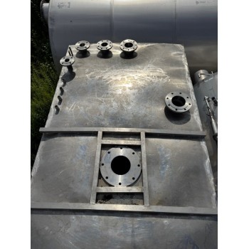 Edelstahlbehälter 18 cbm von Sielmann