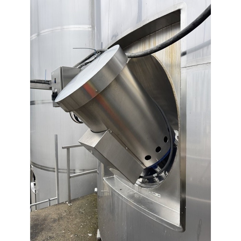 Edelstahlbehälter 150 cbm von Sielmann