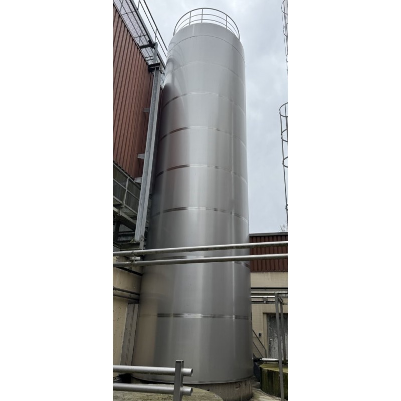 Edelstahlbehälter 120 cbm von Sielmann