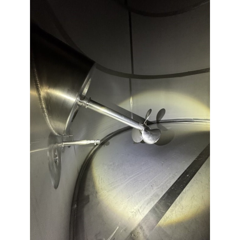 Edelstahlbehälter 120 cbm von Sielmann