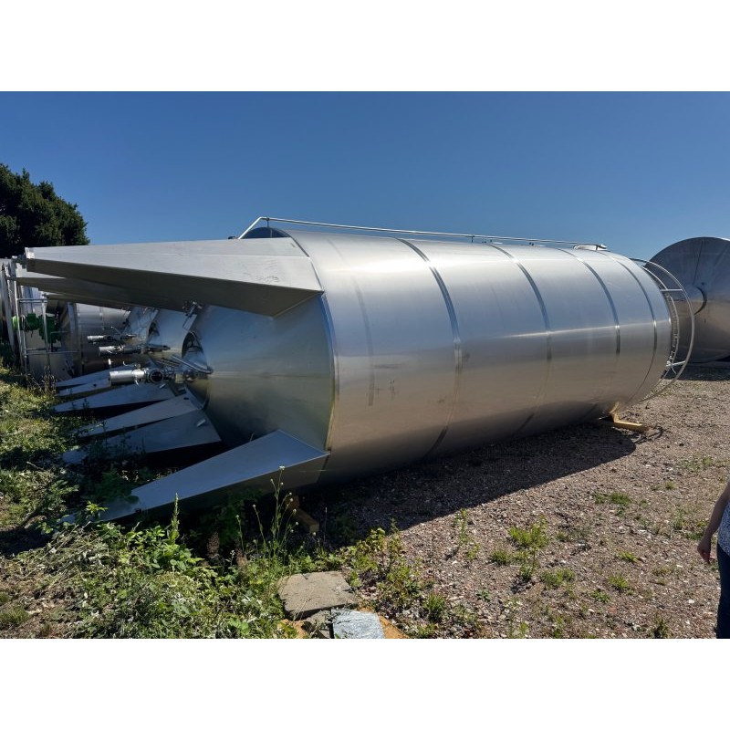 Edelstahlbehälter 35 cbm von Sielmann