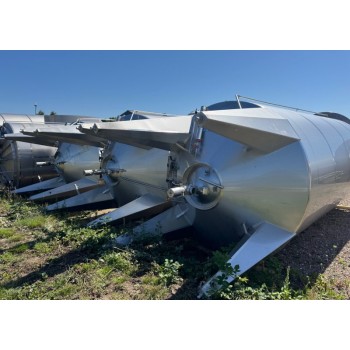 Edelstahlbehälter 35 cbm von Sielmann