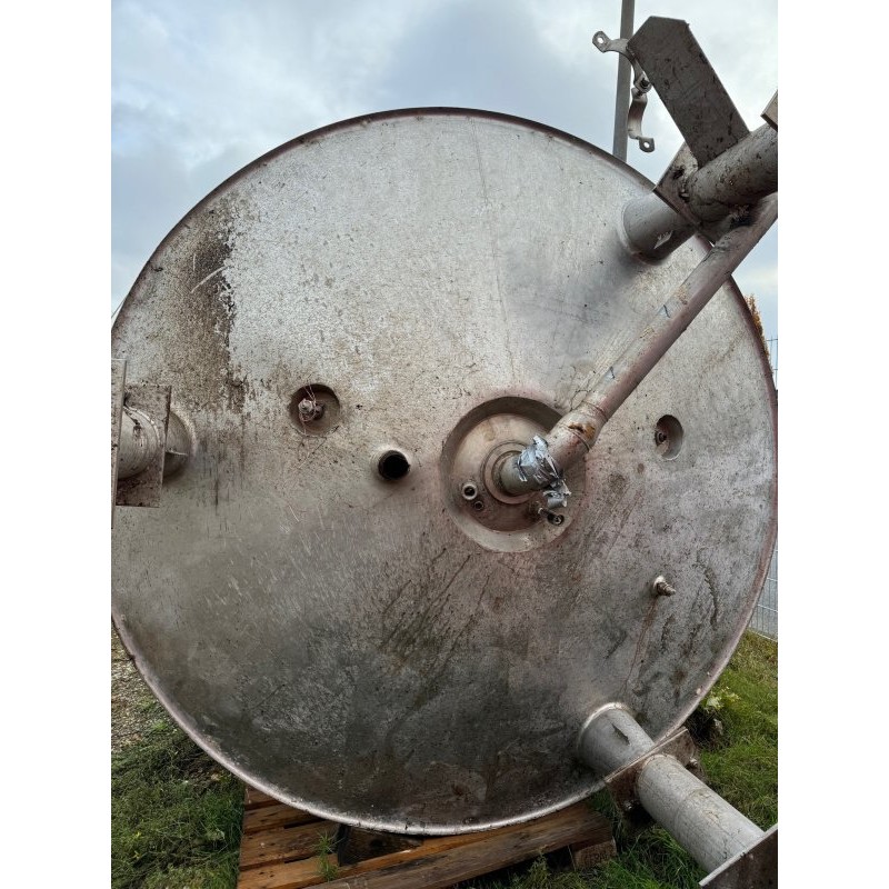 Edelstahlbehälter 8 cbm von Sielmann