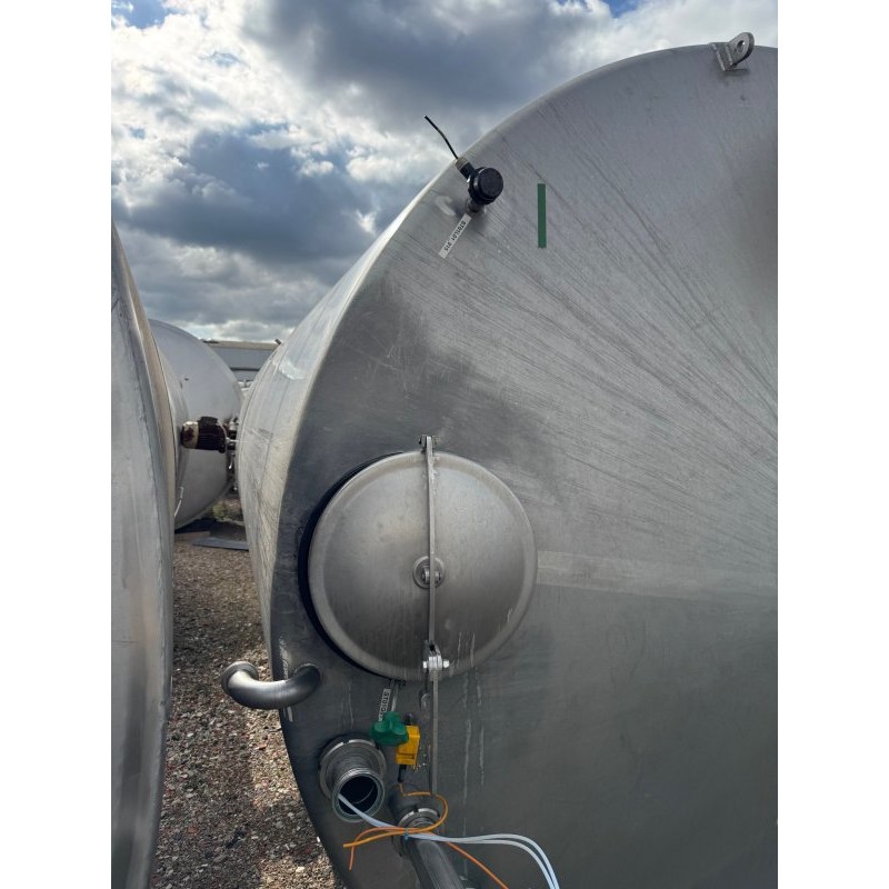 Edelstahlbehälter 30 cbm von Sielmann