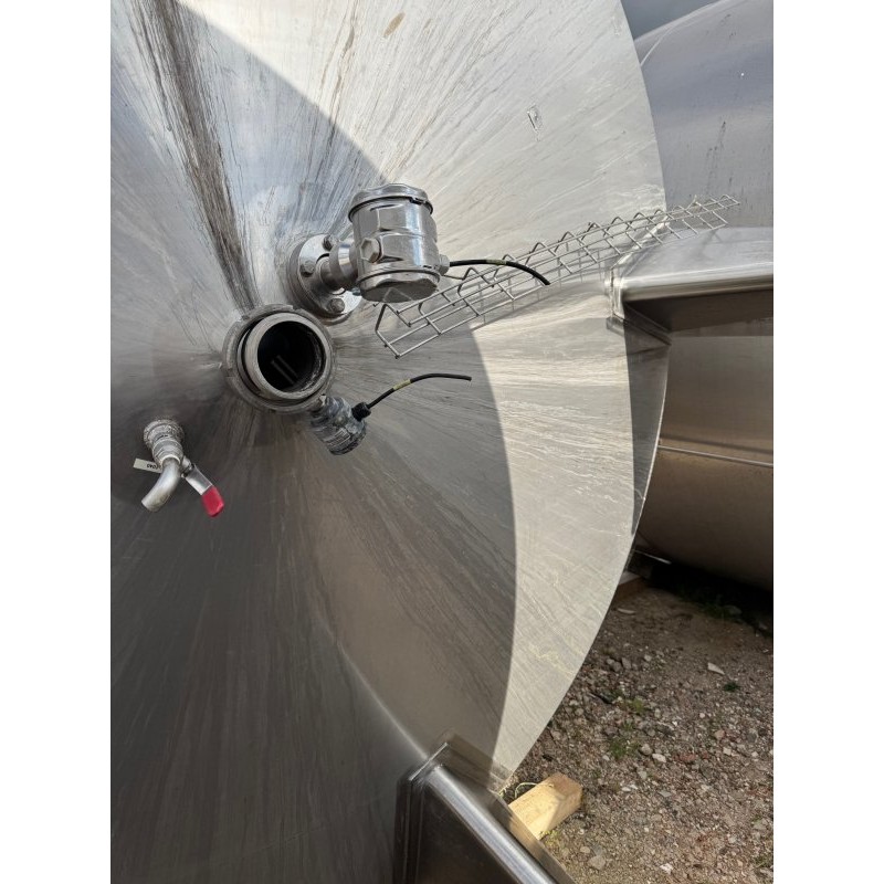 Edelstahlbehälter 30 cbm von Sielmann