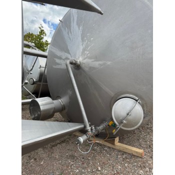 Edelstahlbehälter 3,85 cbm, isoliert von Sielmann