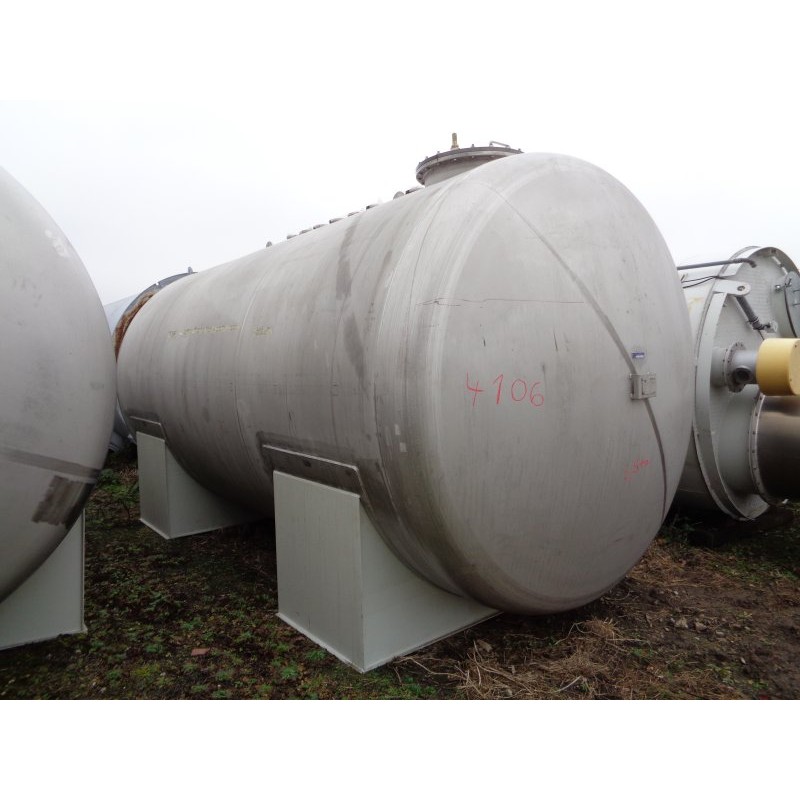 Edelstahlbehälter 25 cbm von Sielmann