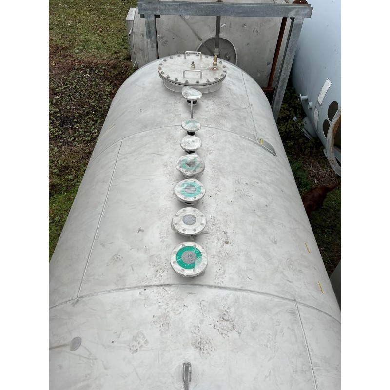 Edelstahlbehälter 25 cbm von Sielmann