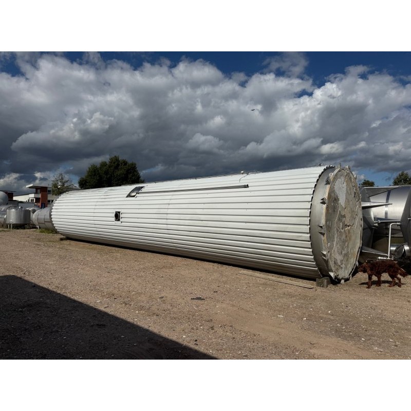 Edelstahlbehälter 2 x 60 cbm von Sielmann