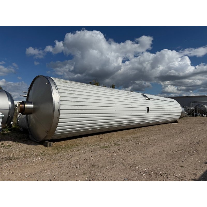 Edelstahlbehälter 2 x 60 cbm von Sielmann