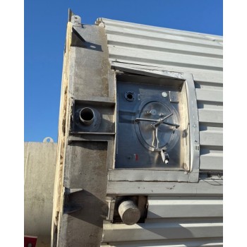 Edelstahlbehälter 2 x 60 cbm von Sielmann