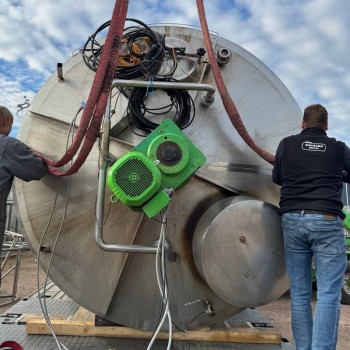 Transportcontainer 3 cbm unterteilt in 3 Kammern je 1 cbm von Sielmann