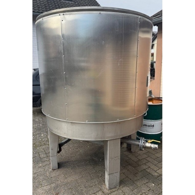 Edelstahlbehälter 3 cbm von Sielmann