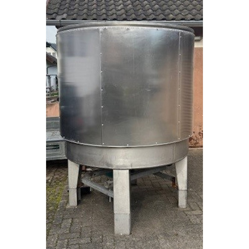 Edelstahlbehälter 3 cbm von Sielmann