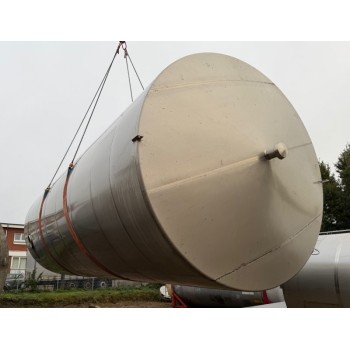 Edelstahlbehälter 150 cbm von Sielmann