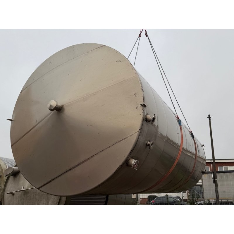 Edelstahlbehälter 150 cbm von Sielmann
