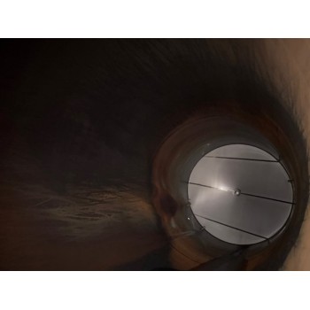 Edelstahlbehälter 150 cbm von Sielmann