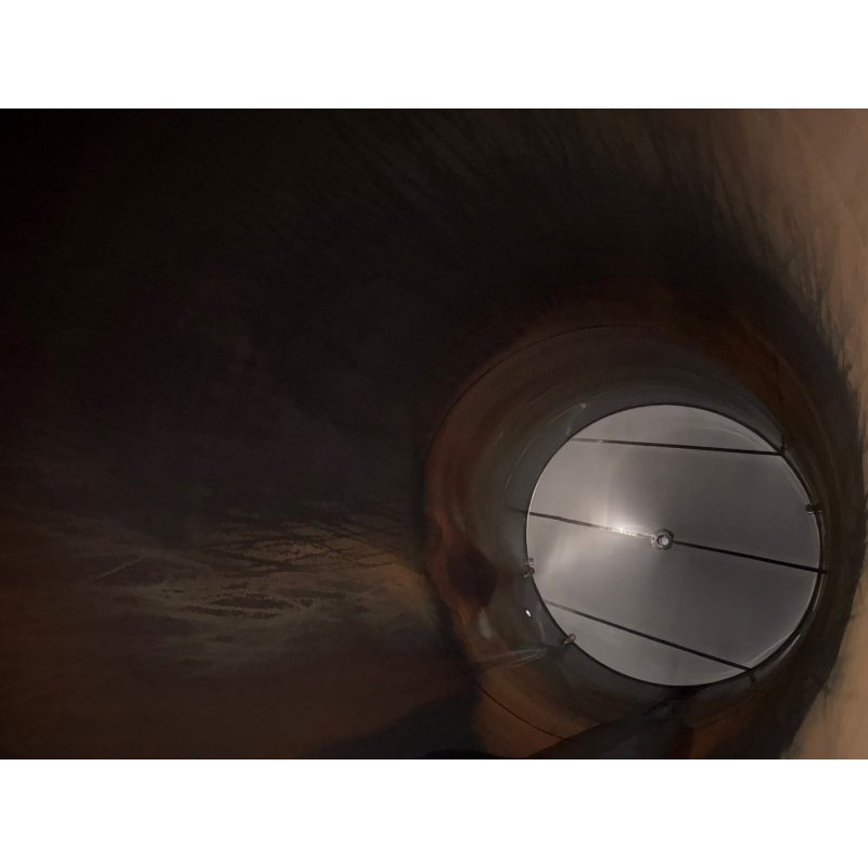 Edelstahlbehälter 150 cbm von Sielmann