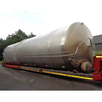 Edelstahlbehälter 150 cbm von Sielmann