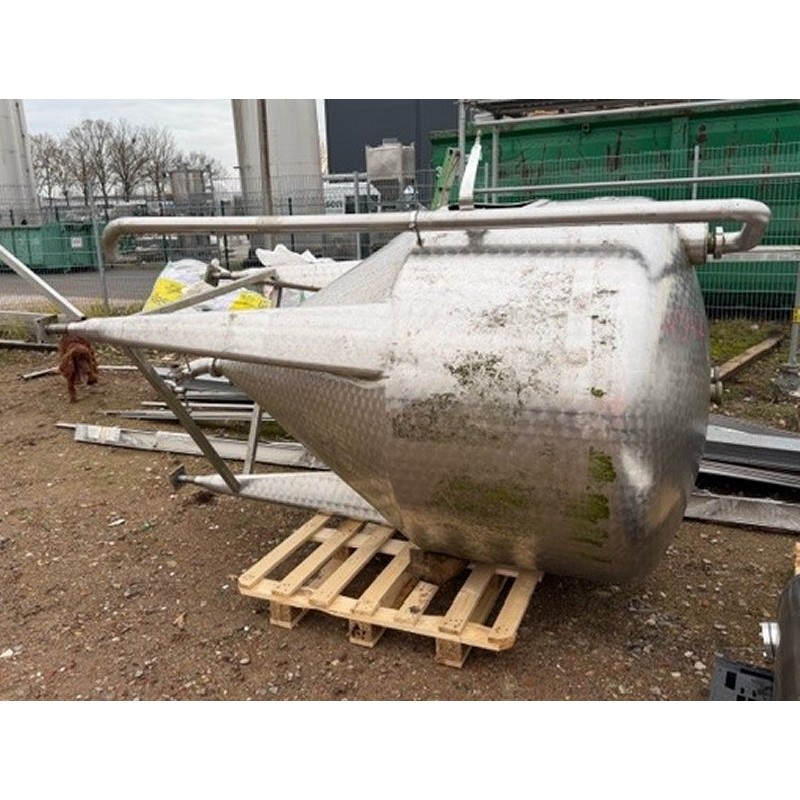 Edelstahlbehälter 2 cbm von Sielmann