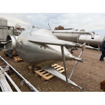 Edelstahlbehälter 2 cbm von Sielmann