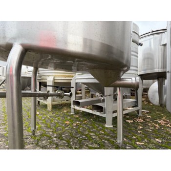 Edelstahlbehälter 0,495 cbm von Sielmann