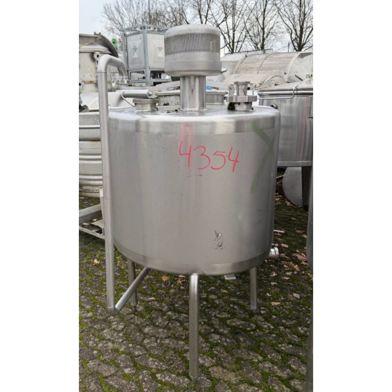 Edelstahlbehälter 0,495 cbm von Sielmann