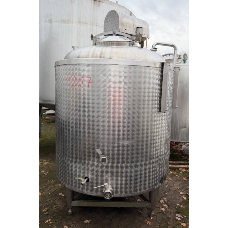 Edelstahlbehälter 1,5 cbm von Sielmann