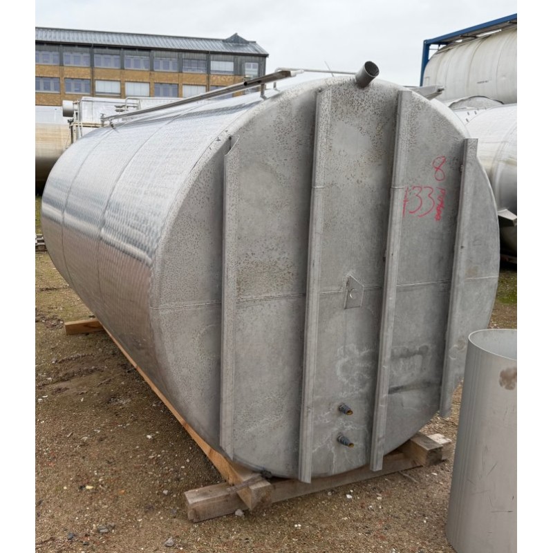 Edelstahlbehälter 9,2 cbm von Sielmann