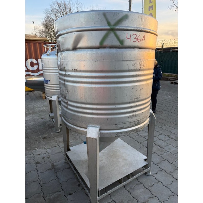 Rundcontainer 1,0 cbm von Sielmann