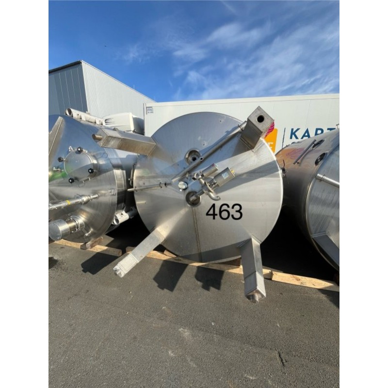 Edelstahlbehälter 10 cbm von Sielmann