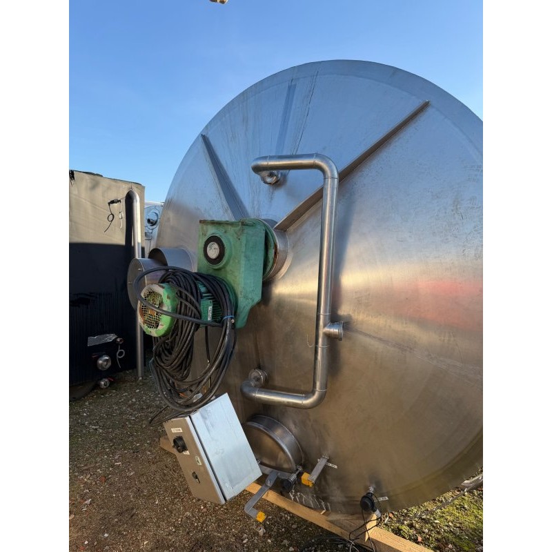 Edelstahlbehälter 25 cbm von Sielmann