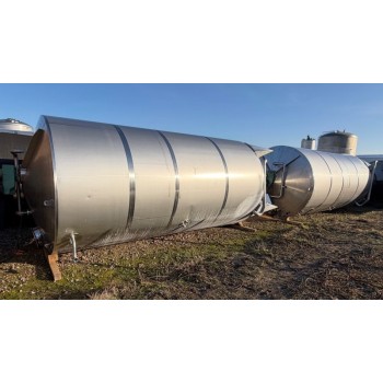 Edelstahlbehälter 25 cbm von Sielmann