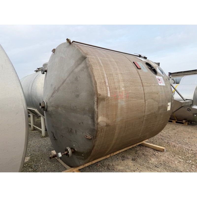 Edelstahlbehälter 15 cbm von Sielmann