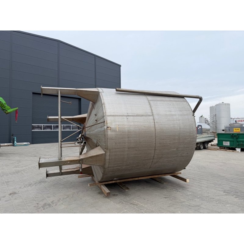 Edelstahlbehälter 15 cbm von Sielmann