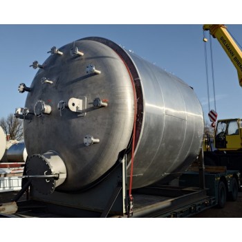 Edelstahlbehälter 20 cbm von Sielmann