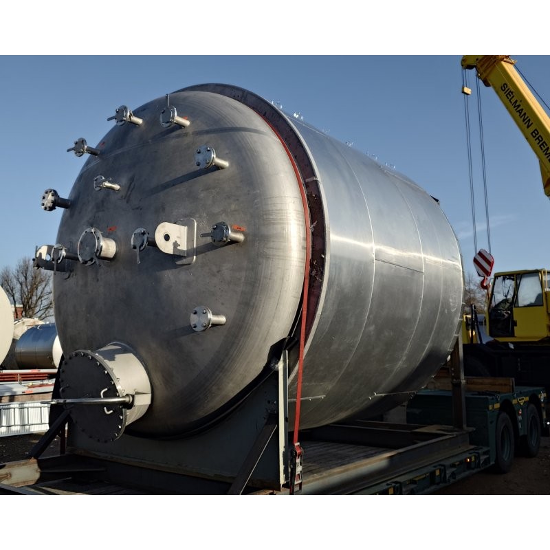 Edelstahlbehälter 20 cbm von Sielmann