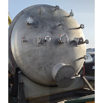 Edelstahlbehälter 20 cbm von Sielmann