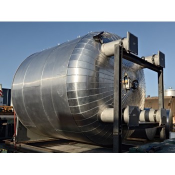 Edelstahlbehälter 20 cbm von Sielmann