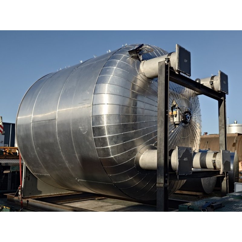 Edelstahlbehälter 20 cbm von Sielmann