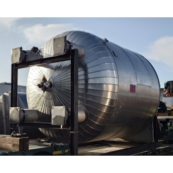 Edelstahlbehälter 20 cbm von Sielmann