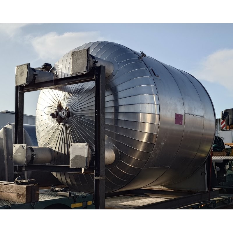 Edelstahlbehälter 20 cbm von Sielmann