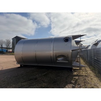 Edelstahlbehälter 40 cbm von Sielmann