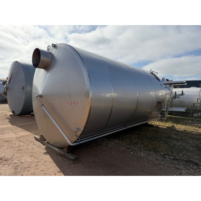 Edelstahlbehälter 40 cbm von Sielmann
