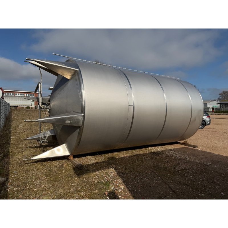 Edelstahlbehälter 40 cbm von Sielmann