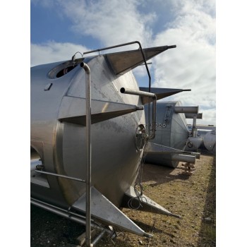 Edelstahlbehälter 40 cbm von Sielmann