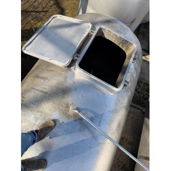 Edelstahlbehälter 8,5 cbm von Sielmann