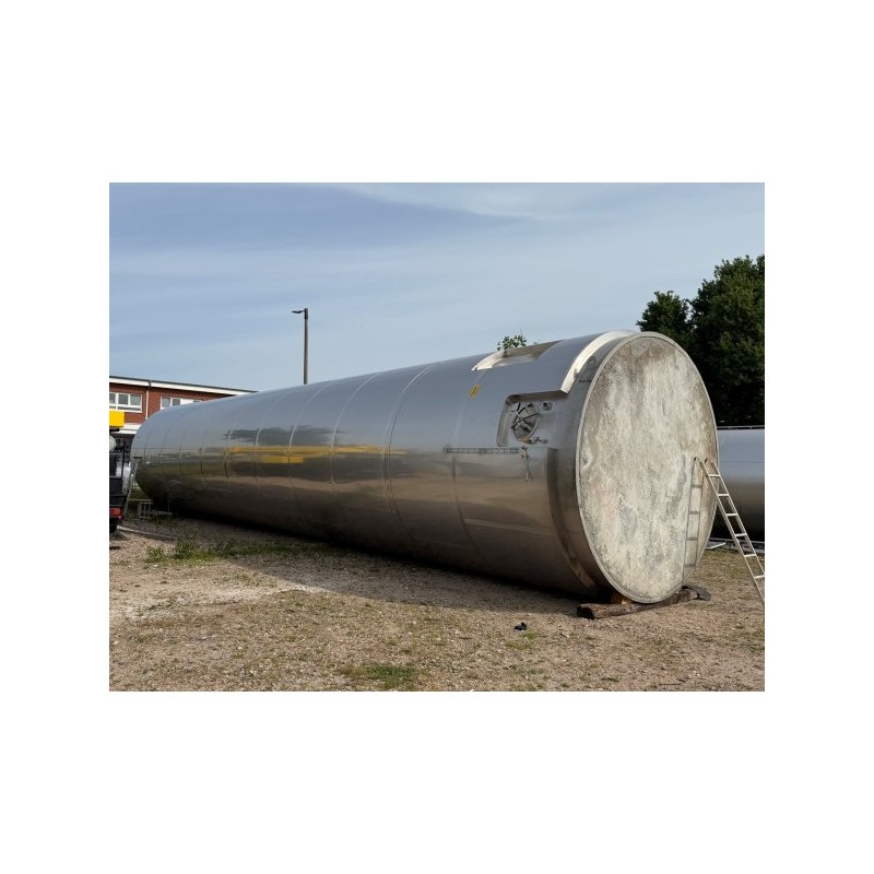Edelstahlbehälter 150 cbm von Sielmann